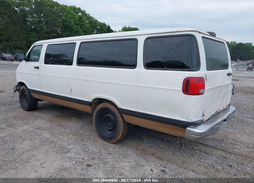 1998 DODGE RAM WAGON 3500 VALUE VIN: 2B5WB35Y2WK135193