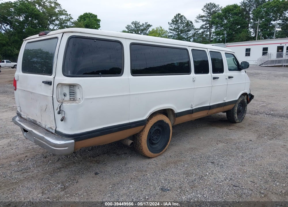 1998 DODGE RAM WAGON 3500 VALUE VIN: 2B5WB35Y2WK135193