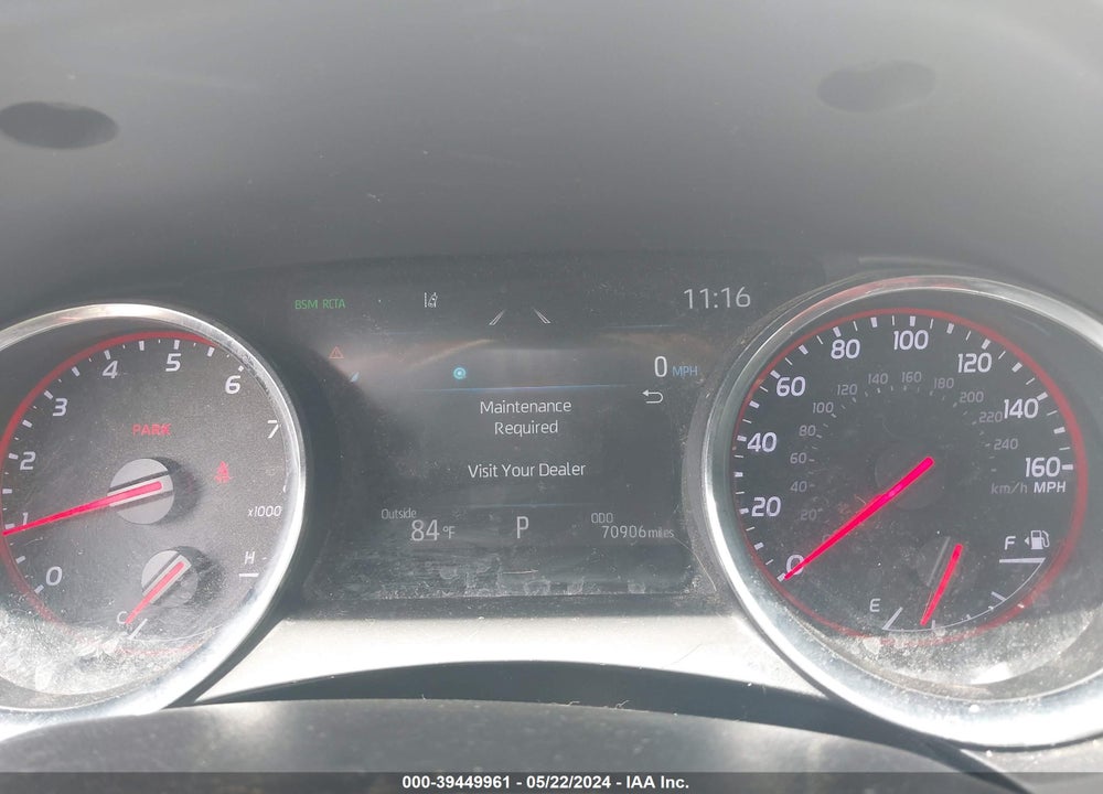 2020 TOYOTA CAMRY XSE VIN: 4T1K61AK8LU385443