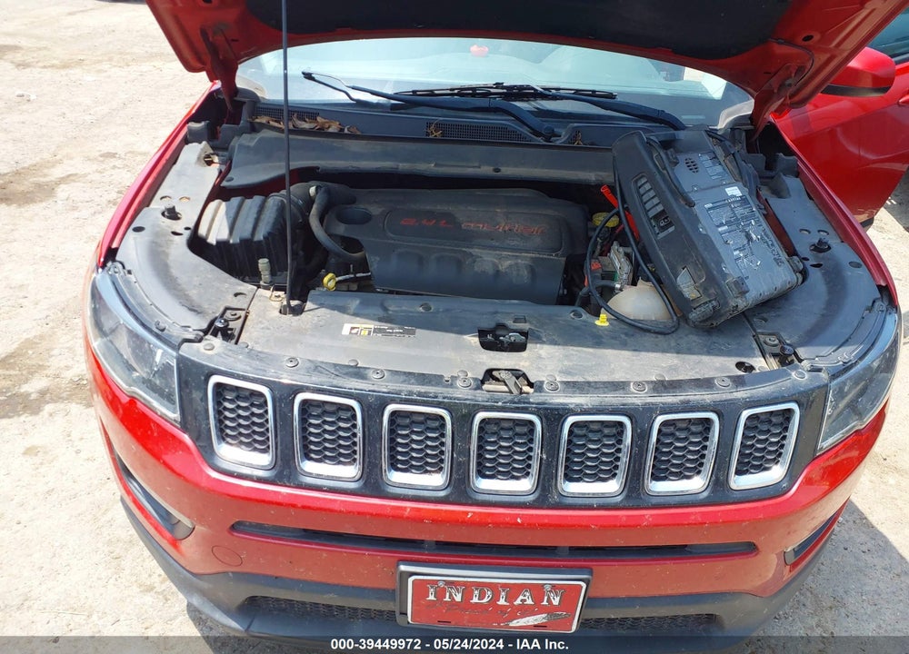 2018 JEEP COMPASS LATITUDE FWD VIN: 3C4NJCBB2JT468657