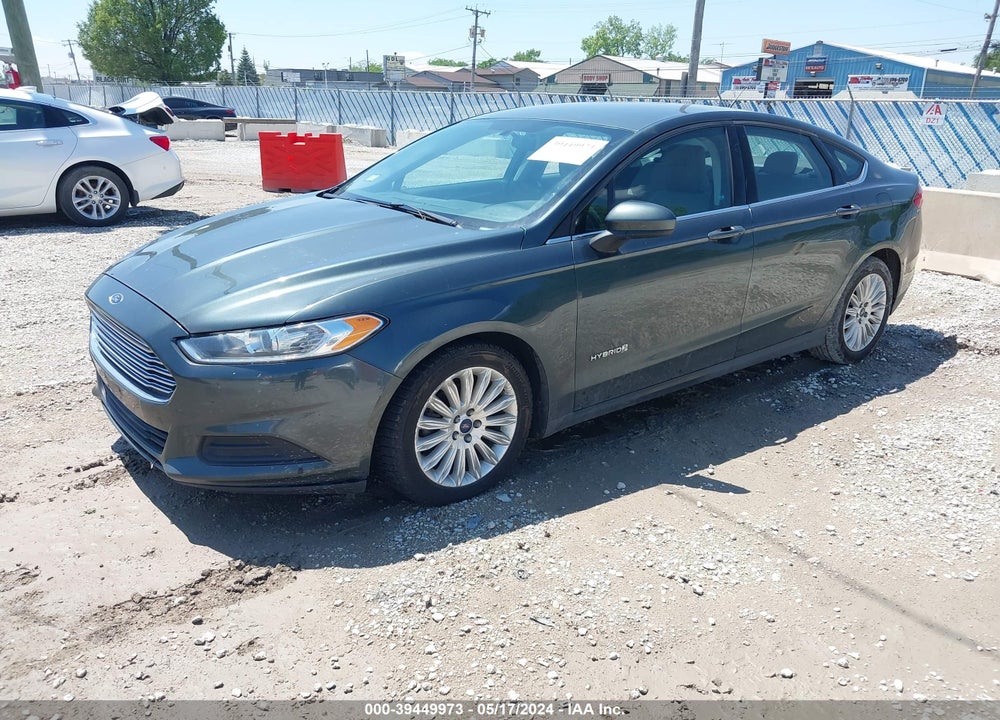 2016 FORD FUSION HYBRID S VIN: 3FA6P0UU2GR131241