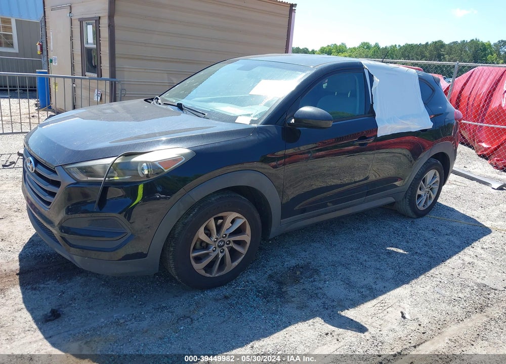2016 HYUNDAI TUCSON SE VIN: KM8J23A49GU042392