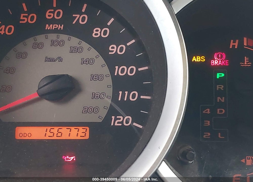 2005 TOYOTA TACOMA PRERUNNER V6 VIN: 5TEKU72N05Z078221