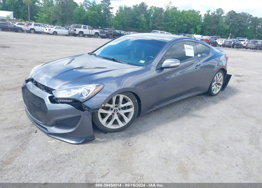 2015 HYUNDAI GENESIS 3.8 BASE VIN: KMHHT6KJ9FU128057