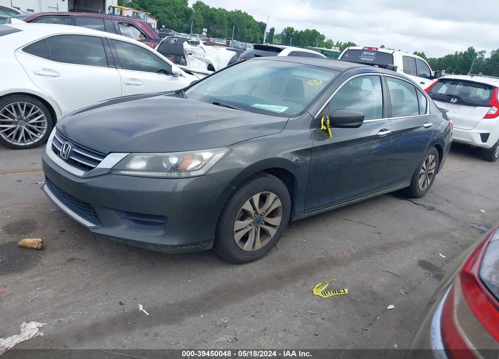 2013 HONDA ACCORD LX VIN: 1HGCR2F39DA207228