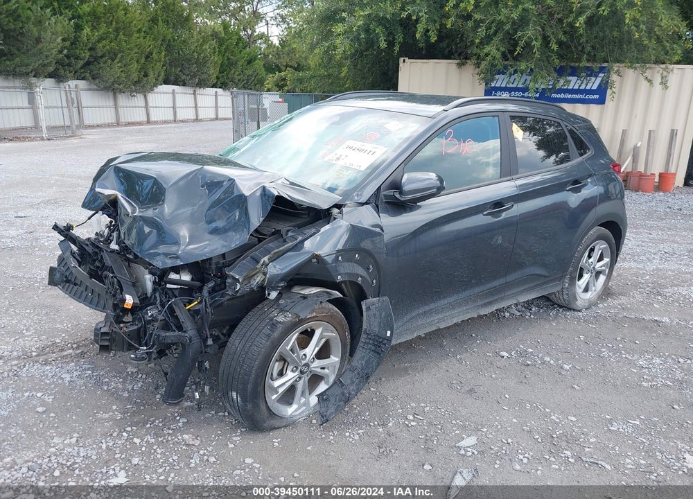 2022 HYUNDAI KONA SEL VIN: KM8K62AB9NU877763