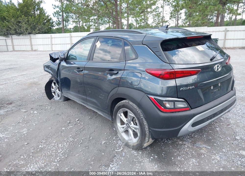 2022 HYUNDAI KONA SEL VIN: KM8K62AB9NU877763