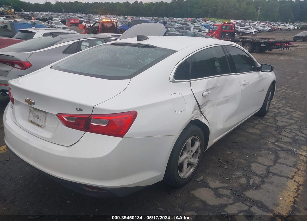 2016 CHEVROLET MALIBU LS VIN: 1G1ZB5ST5GF178637