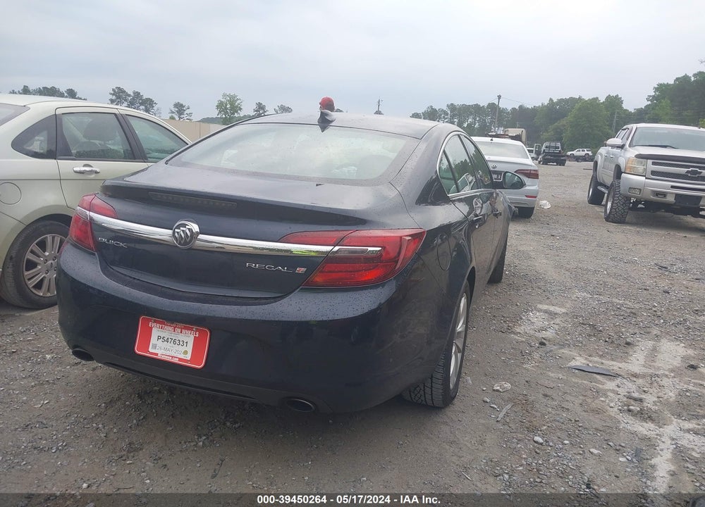 2015 BUICK REGAL TURBO VIN: 2G4GK5EX7F9215414