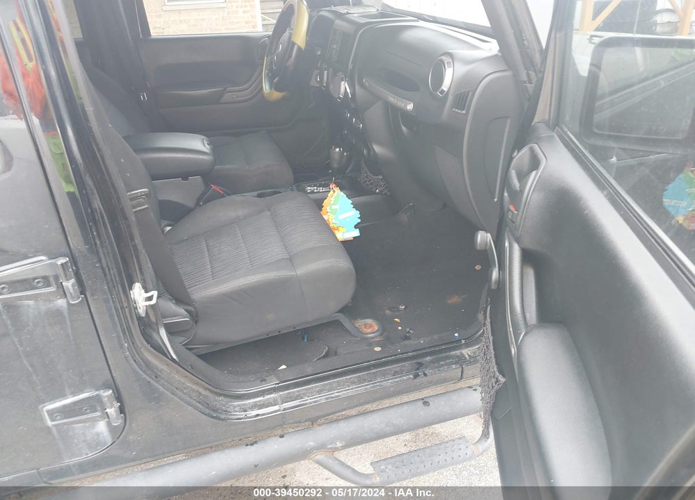 2012 JEEP WRANGLER UNLIMITED SPORT VIN: 1C4BJWDGXCL178906