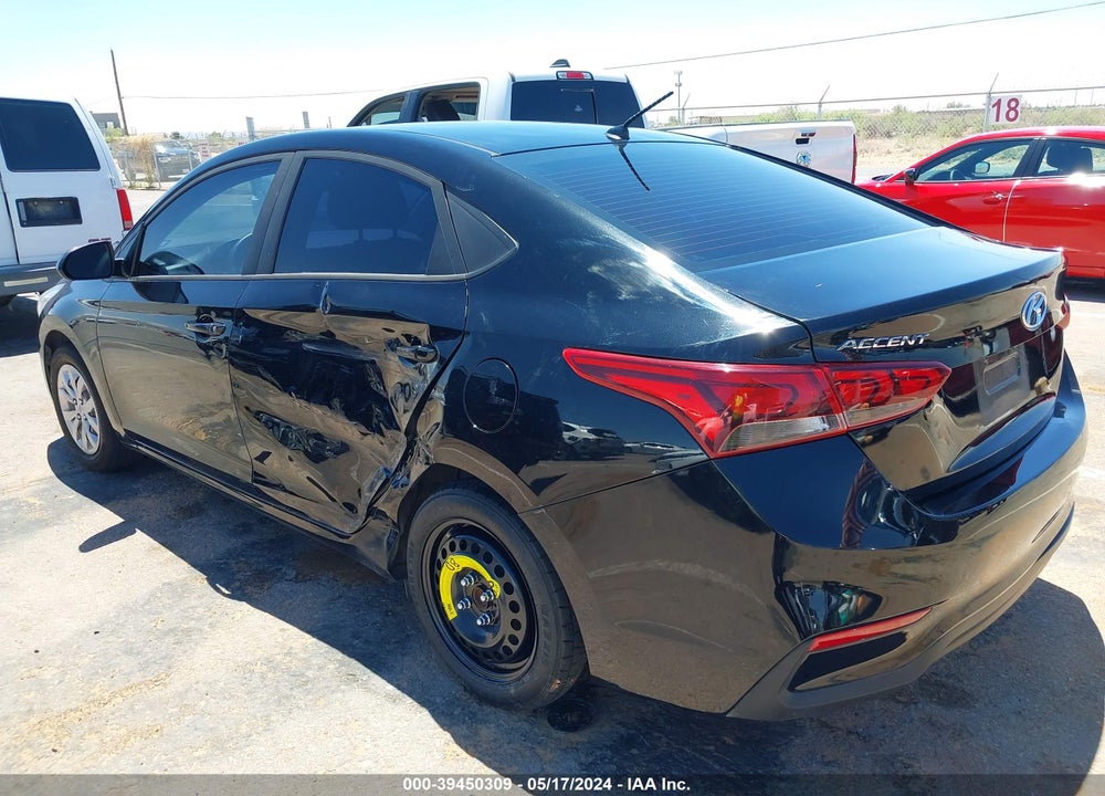 2019 HYUNDAI ACCENT SE VIN: 3KPC24A35KE040415