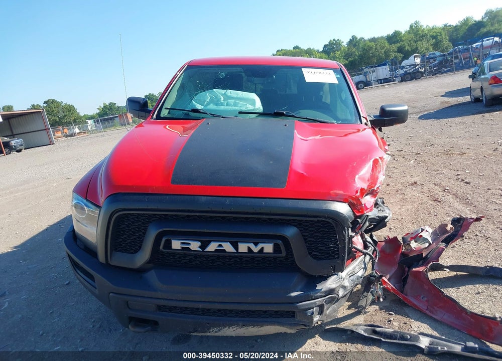 2019 RAM 1500 CLASSIC WARLOCK 4X4 5'7 BOX VIN: 1C6RR7LT3KS665761