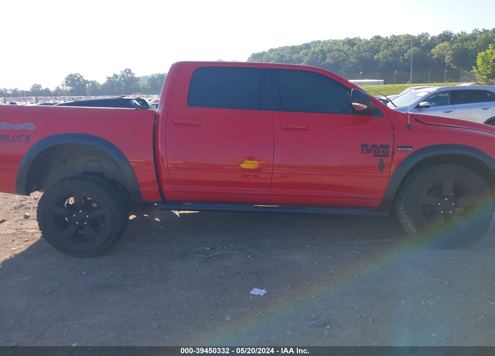 2019 RAM 1500 CLASSIC WARLOCK 4X4 5'7 BOX VIN: 1C6RR7LT3KS665761