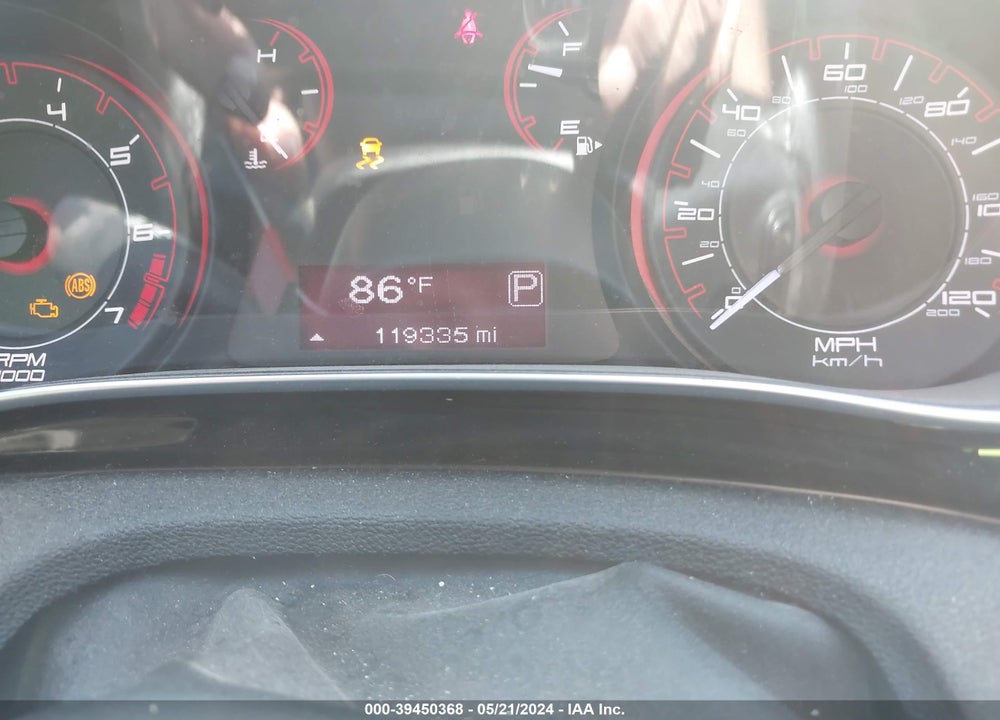 2013 DODGE DART RALLYE VIN: 1C3CDFBA5DD106294