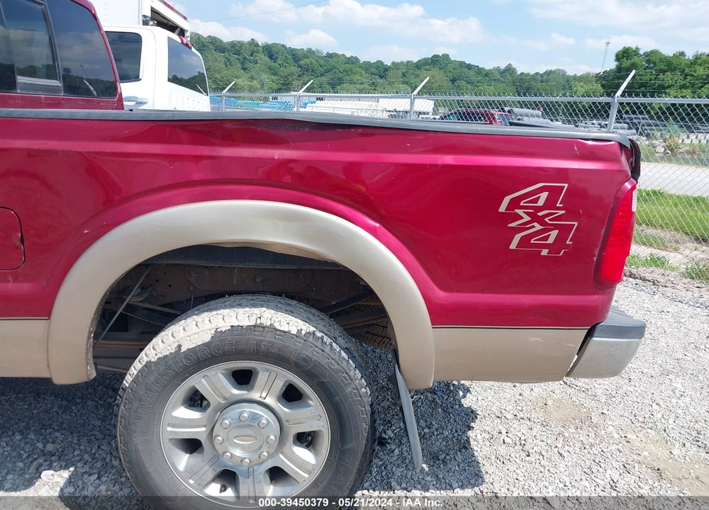 2013 FORD F-350 LARIAT VIN: 1FT8W3B68DEB51357