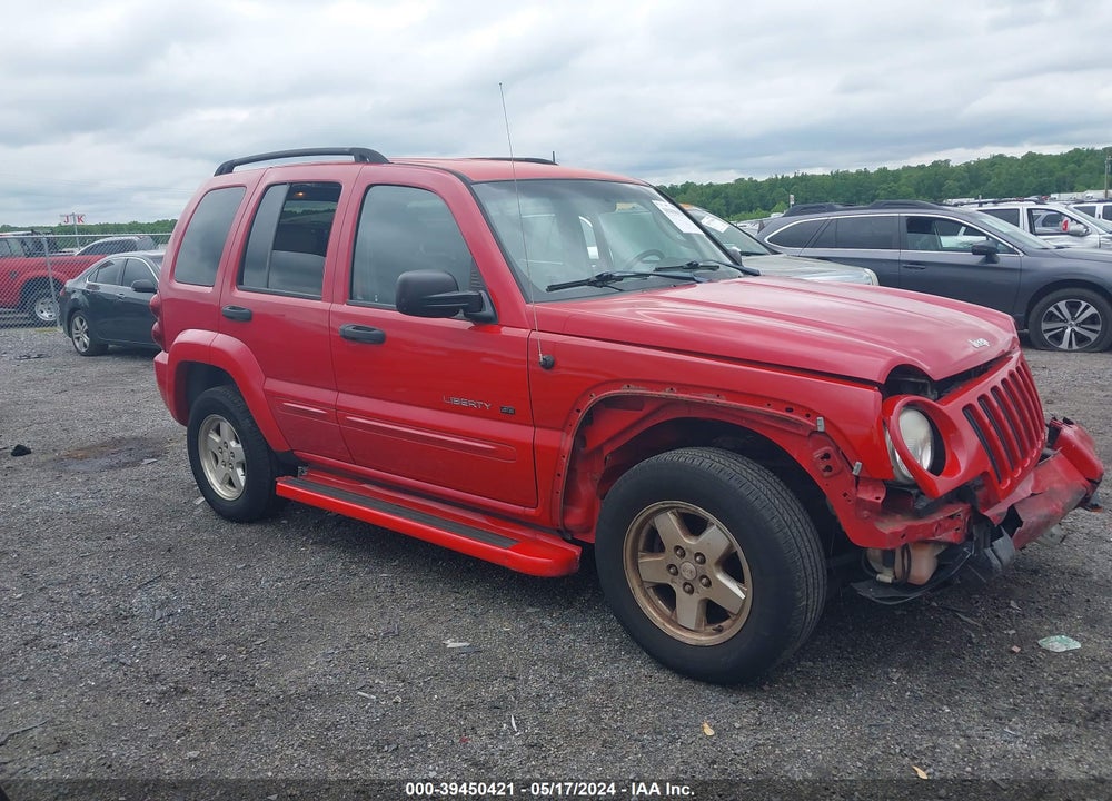 2003 JEEP LIBERTY LIMITED EDITION VIN: 1J4GL58K53W554476