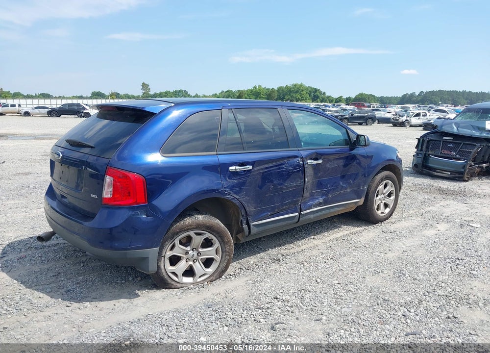 2011 FORD EDGE SEL VIN: 2FMDK3JC6BBA95649