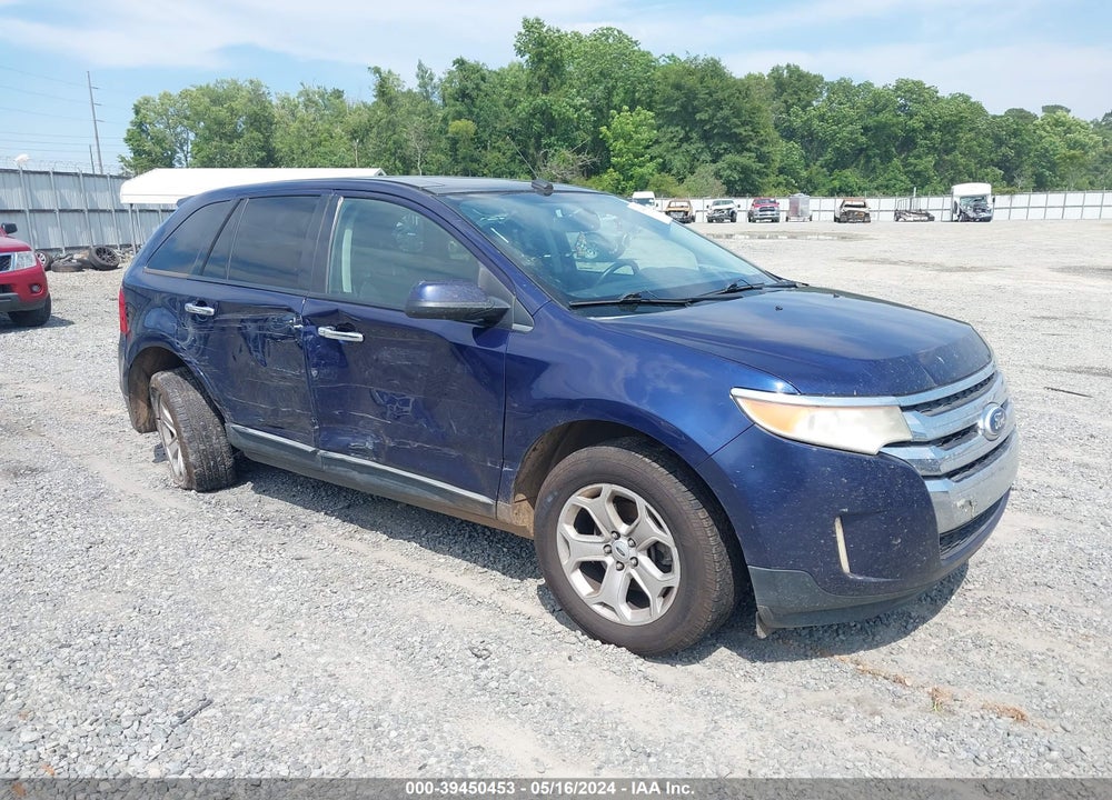 2011 FORD EDGE SEL VIN: 2FMDK3JC6BBA95649