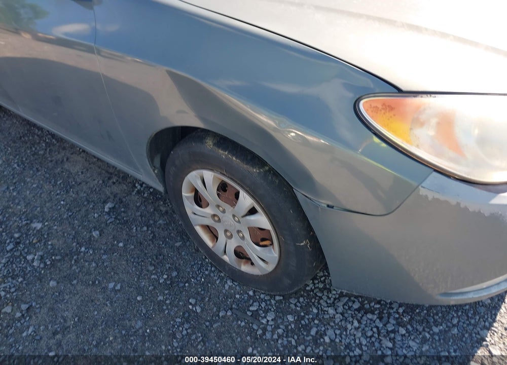 2009 HYUNDAI ELANTRA GLS VIN: KMHDU46D19U746059