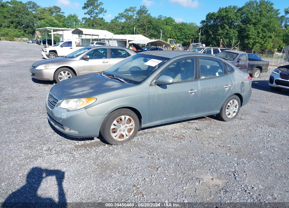 2009 HYUNDAI ELANTRA GLS VIN: KMHDU46D19U746059