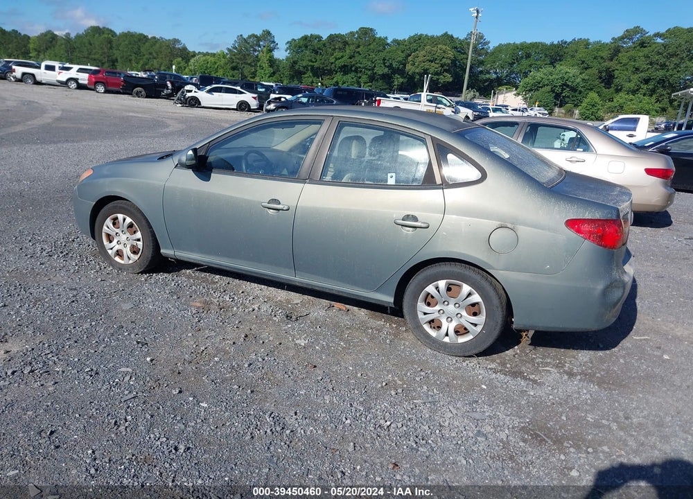 2009 HYUNDAI ELANTRA GLS VIN: KMHDU46D19U746059