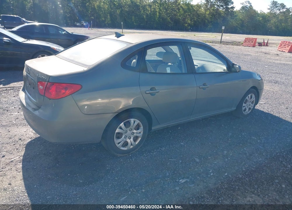 2009 HYUNDAI ELANTRA GLS VIN: KMHDU46D19U746059
