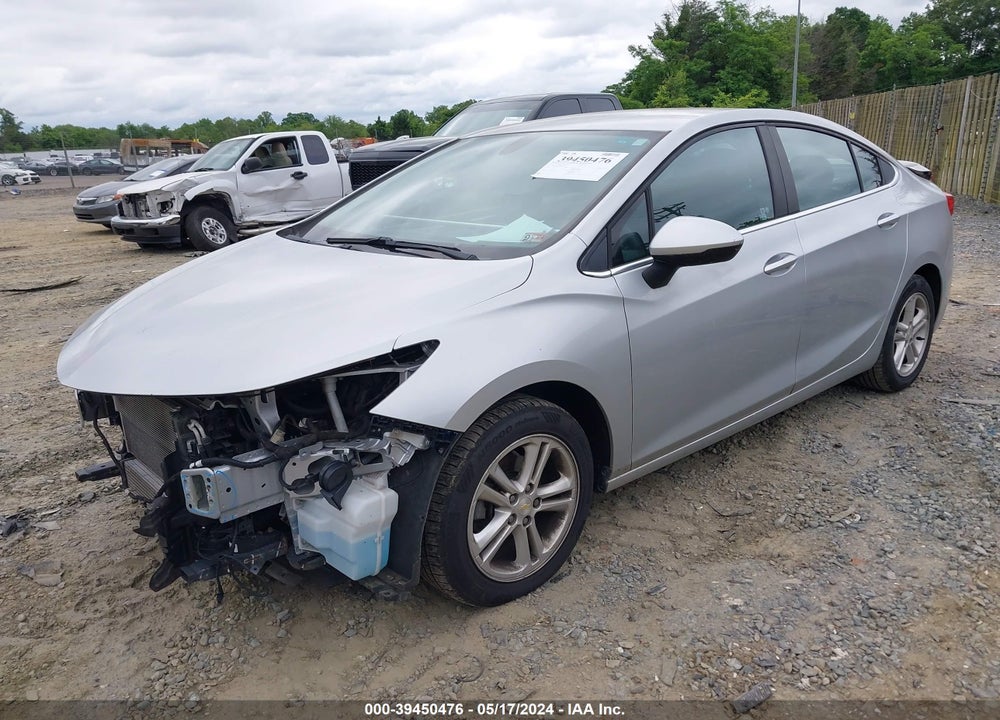2017 CHEVROLET CRUZE LT AUTO VIN: 1G1BE5SM0H7252138