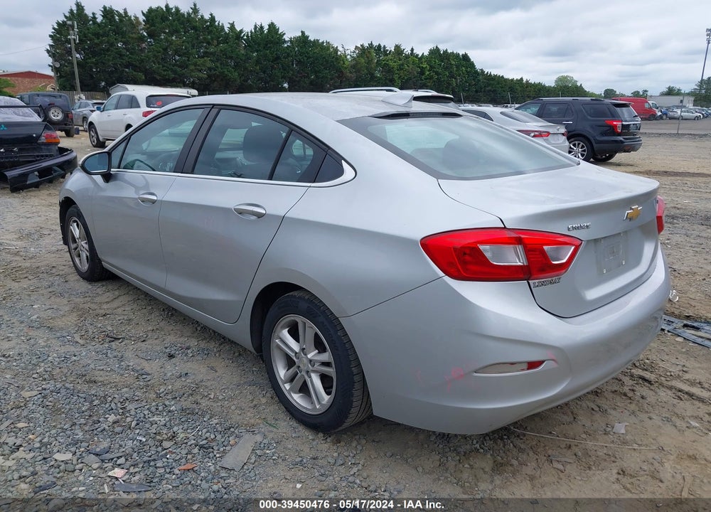 2017 CHEVROLET CRUZE LT AUTO VIN: 1G1BE5SM0H7252138