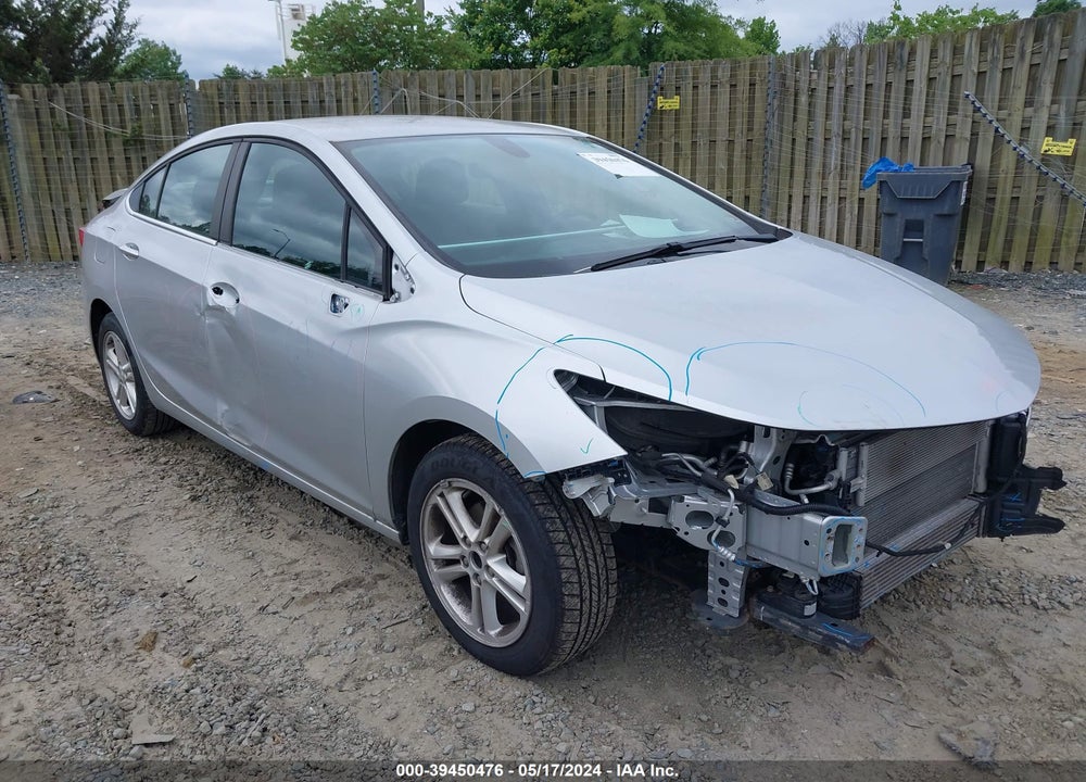 2017 CHEVROLET CRUZE LT AUTO VIN: 1G1BE5SM0H7252138