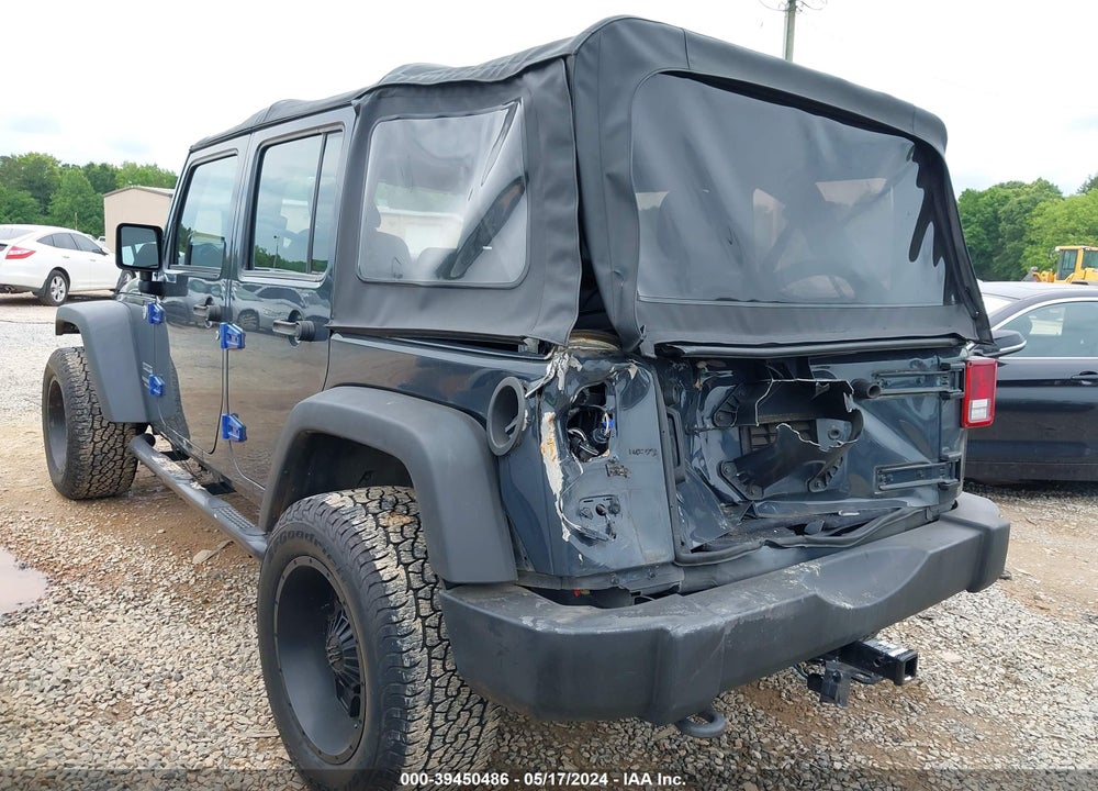 2017 JEEP WRANGLER UNLIMITED SPORT 4X4 VIN: 1C4BJWDG1HL743390
