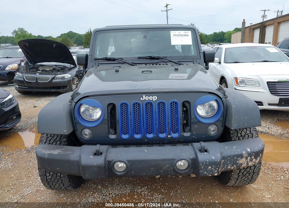 2017 JEEP WRANGLER UNLIMITED SPORT 4X4 VIN: 1C4BJWDG1HL743390