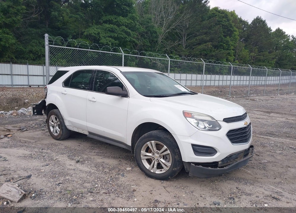 2017 CHEVROLET EQUINOX LS VIN: 2GNALBEK8H1510833