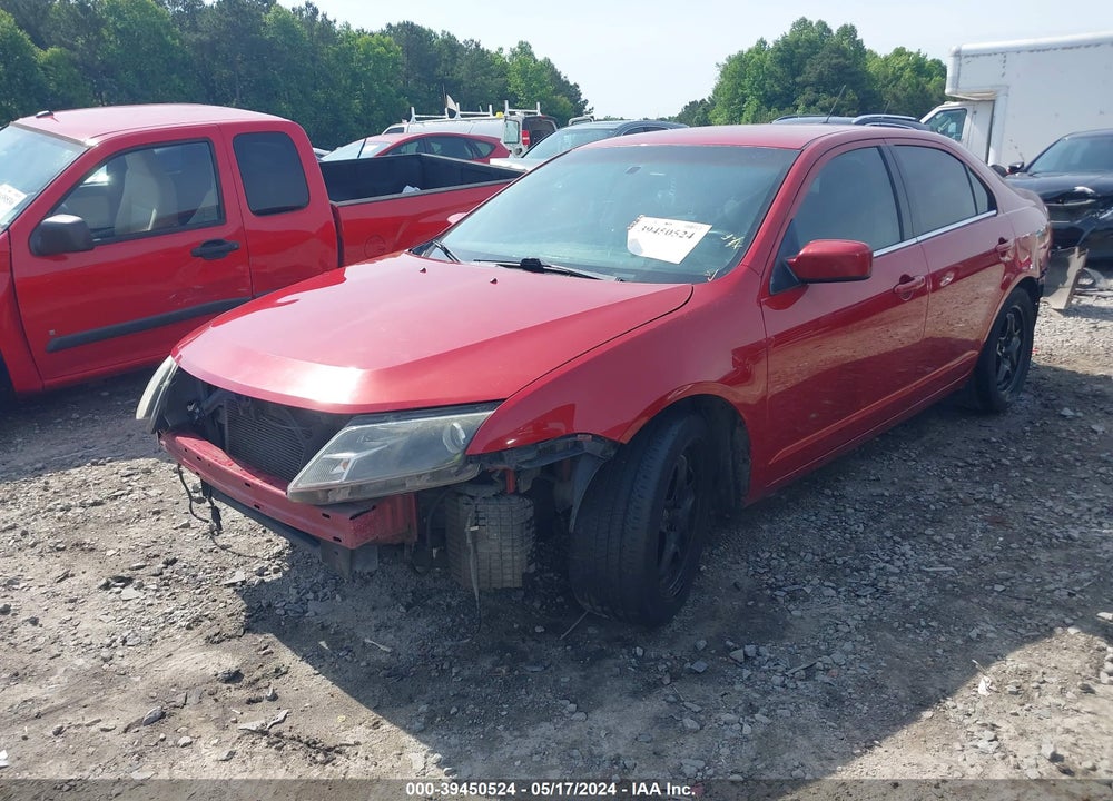 2010 FORD FUSION VIN: 3FAHP0HA5AR255620