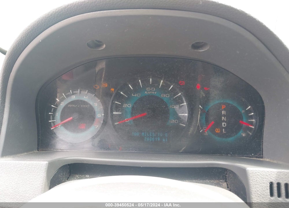 2010 FORD FUSION VIN: 3FAHP0HA5AR255620