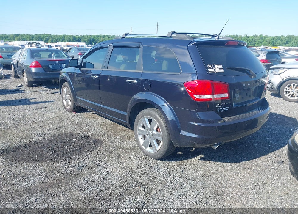 2011 DODGE JOURNEY LUX VIN: 3D4PH9FG2BT513646