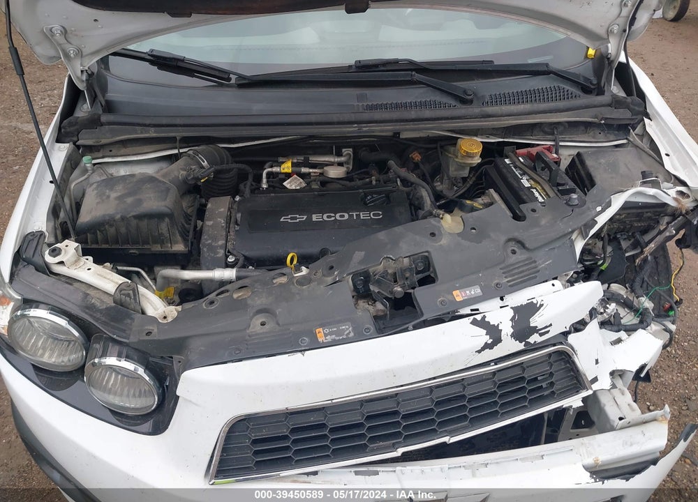 2012 CHEVROLET SONIC 2LT VIN: 1G1JC5SH8C4227700