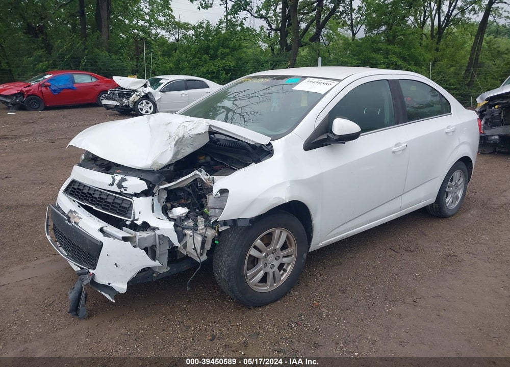 2012 CHEVROLET SONIC 2LT VIN: 1G1JC5SH8C4227700