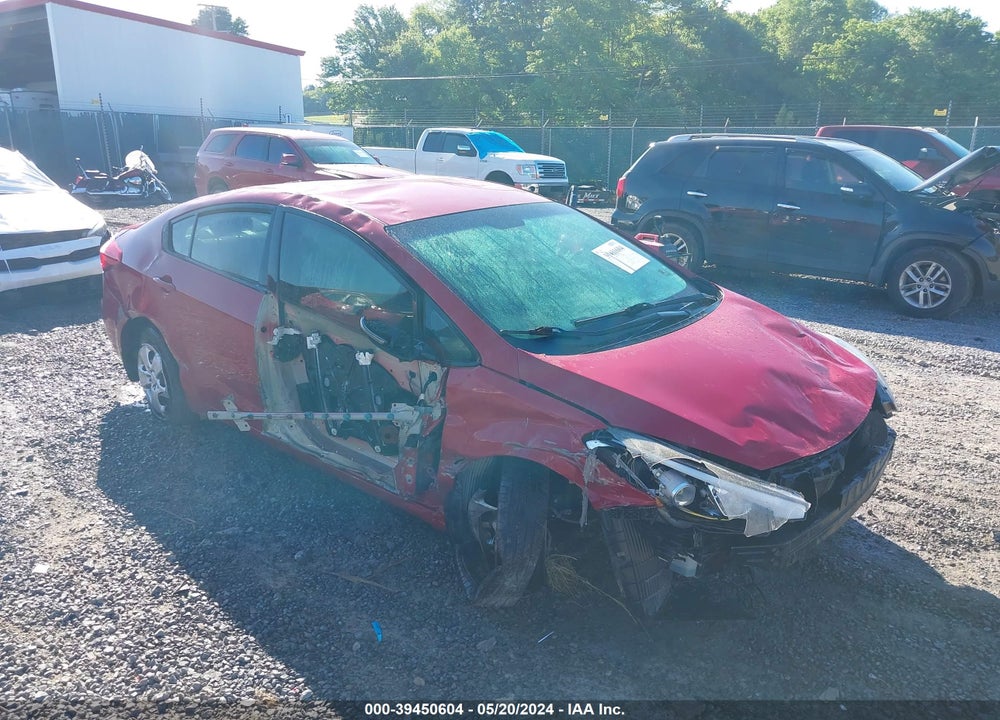 2016 KIA FORTE LX VIN: KNAFX4A68G5519257