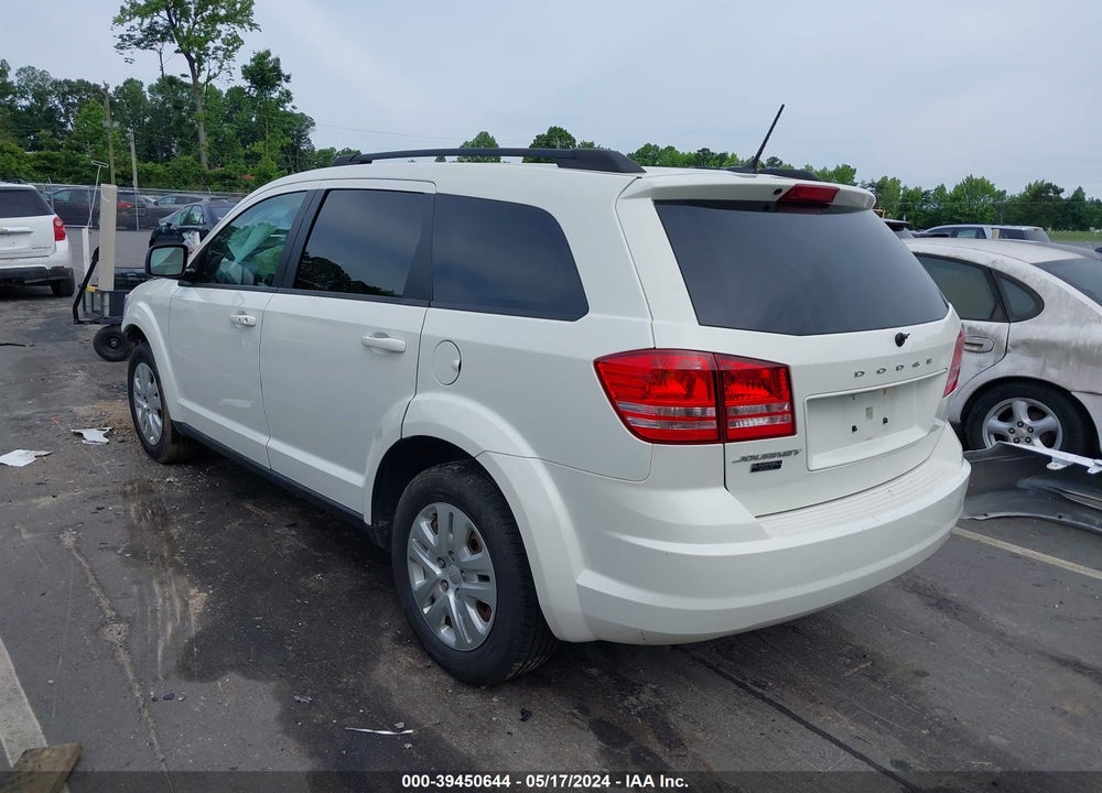 2018 DODGE JOURNEY SE VIN: 3C4PDCAB4JT276979
