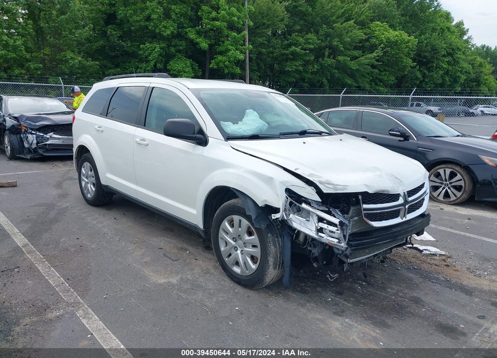 2018 DODGE JOURNEY SE VIN: 3C4PDCAB4JT276979