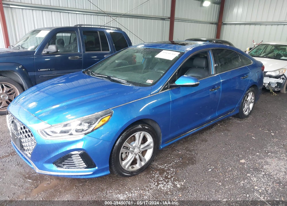 2018 HYUNDAI SONATA SPORT VIN: 5NPE34AF2JH617878