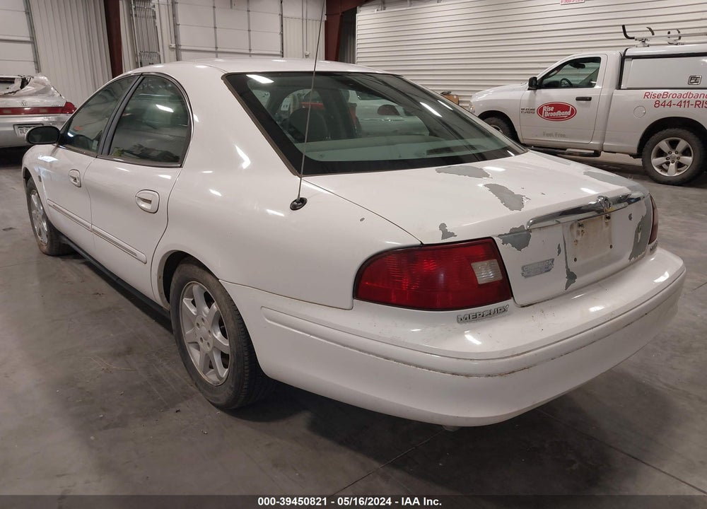 2002 MERCURY SABLE LS PREMIUM VIN: 1MEFM55S22G606950