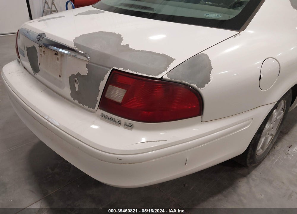 2002 MERCURY SABLE LS PREMIUM VIN: 1MEFM55S22G606950