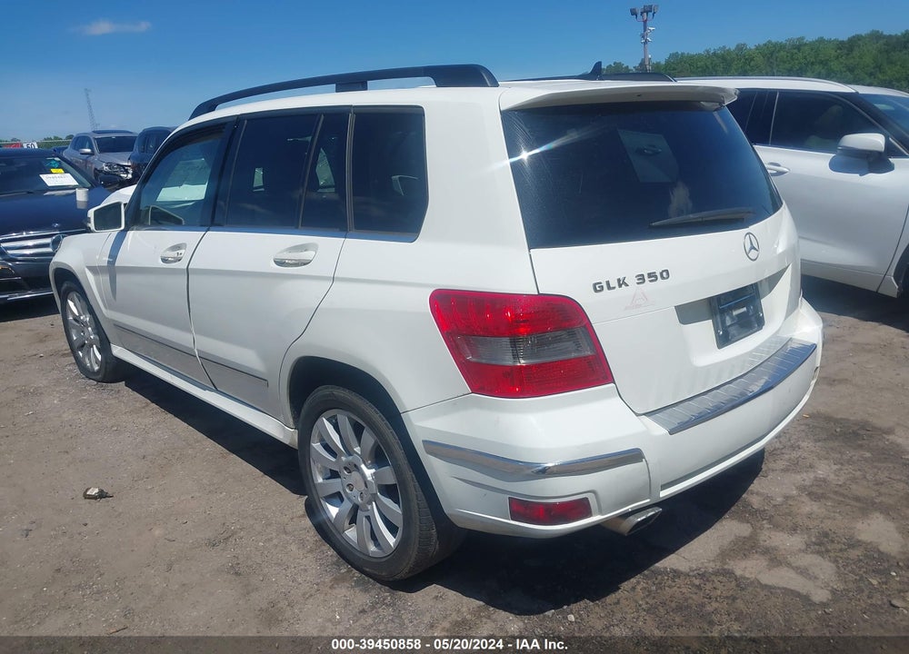 2011 MERCEDES-BENZ GLK 350 VIN: WDCGG5GB8BF531889