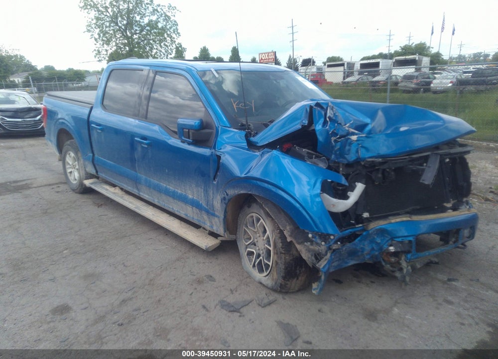 2021 FORD F-150 LARIAT VIN: 1FTFW1E55MFC25665