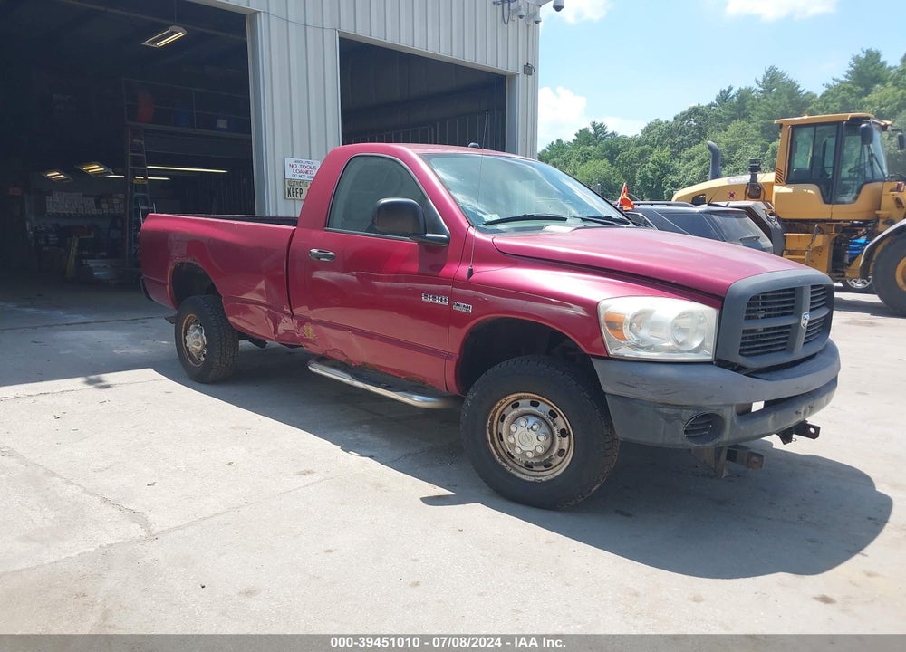 2008 DODGE RAM 2500 ST/SXT VIN: 3D7KS26DX8G223975