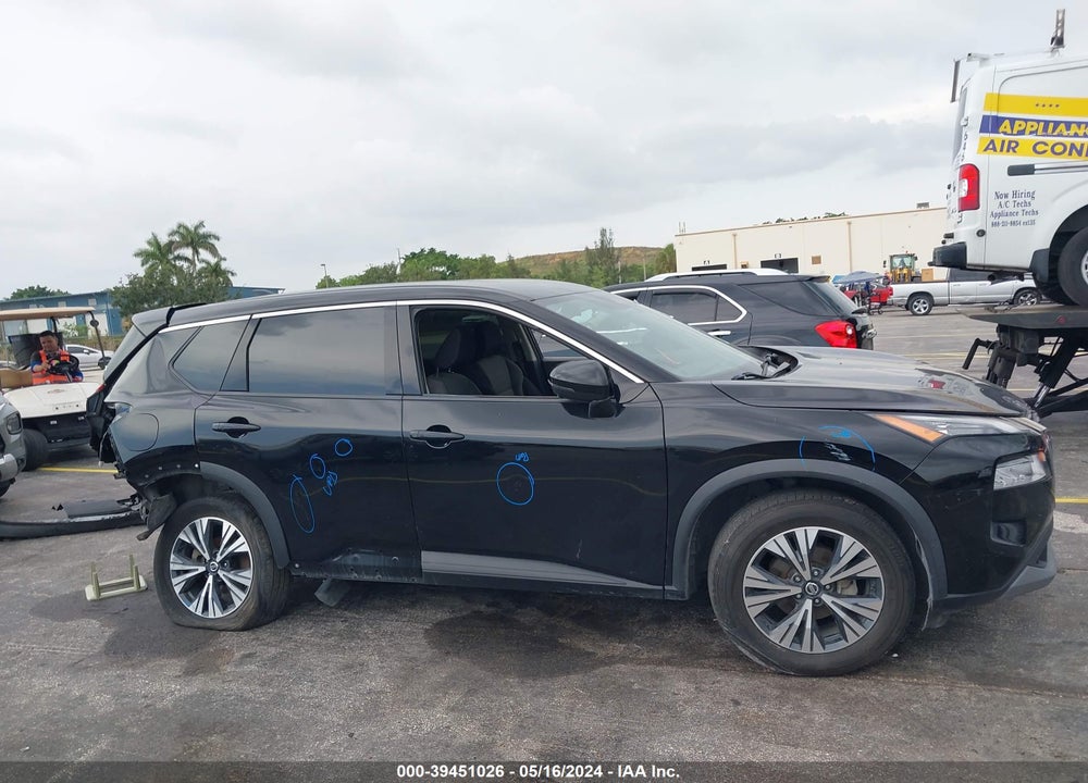 2021 NISSAN ROGUE SV FWD VIN: 5N1AT3BA5MC718923