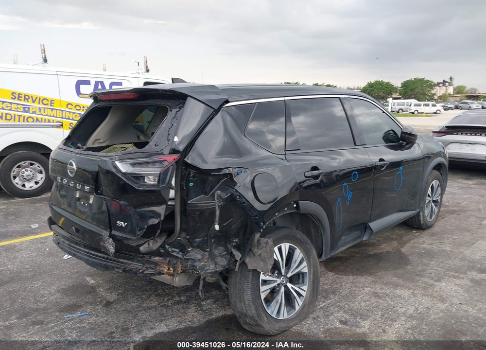 2021 NISSAN ROGUE SV FWD VIN: 5N1AT3BA5MC718923