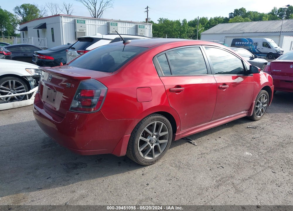 2011 NISSAN SENTRA SE-R SPEC V VIN: 3N1CB6APXBL605836
