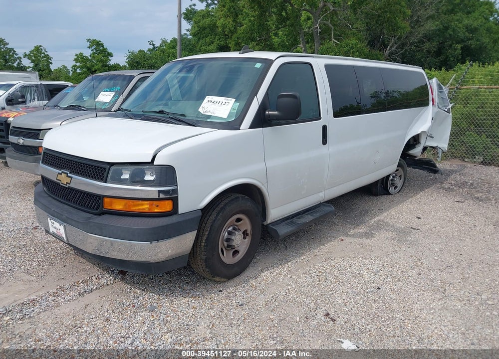 2020 CHEVROLET EXPRESS PASSENGER RWD 3500 EXTENDED WHEELBASE LT VIN: 1GAZGPFG5L1150547